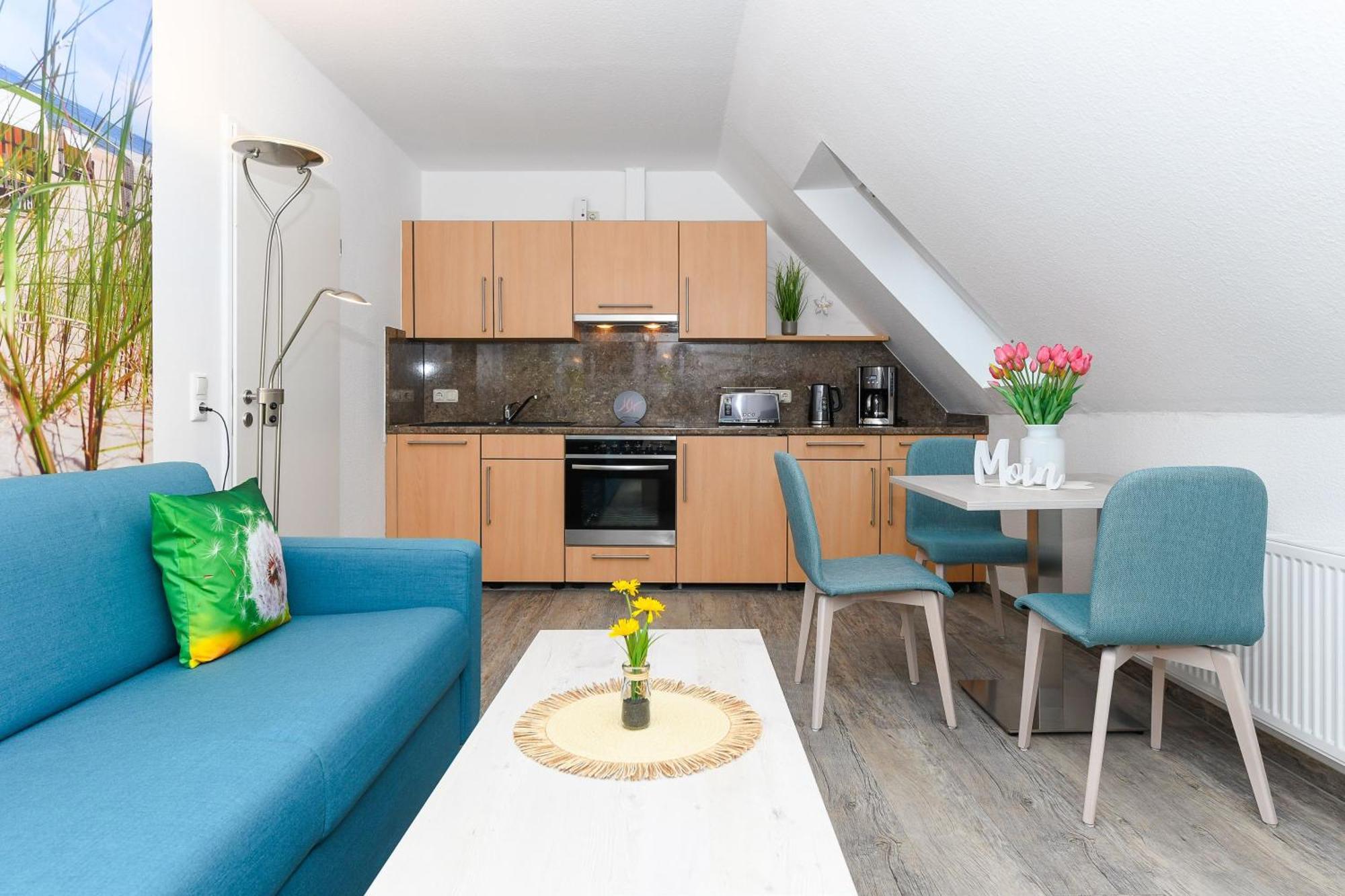 Ferienwohnungen Im Haus Strandkorb Bensersiel Exterior foto
